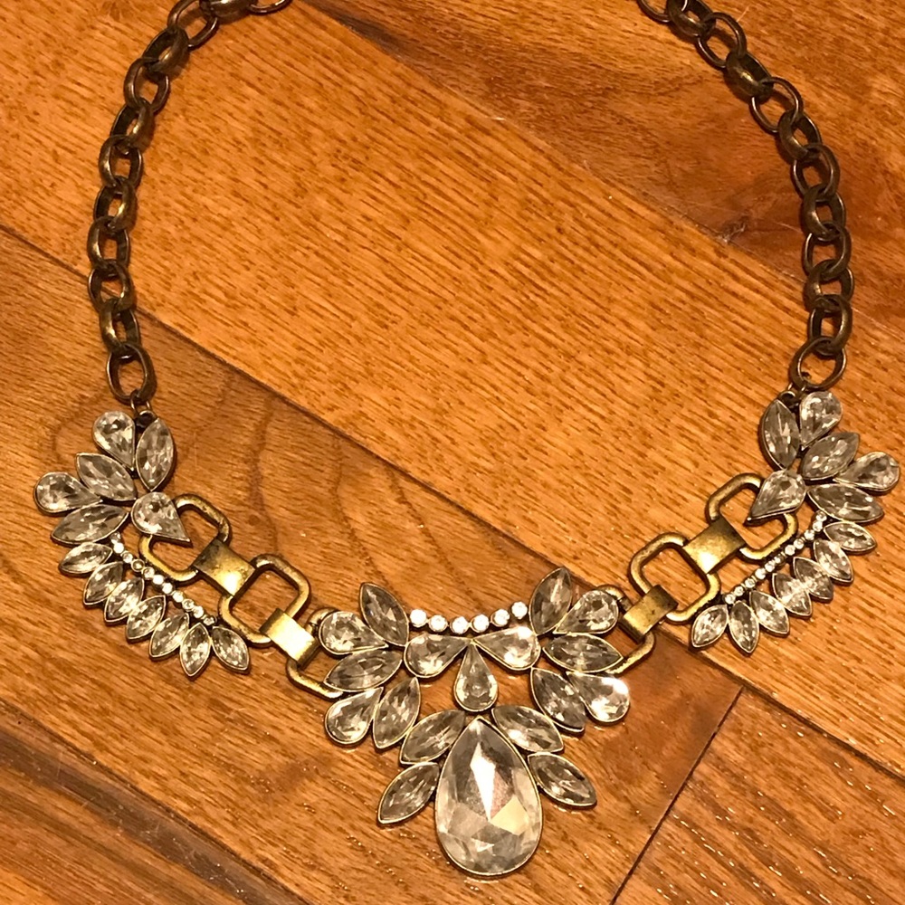 Bib statement necklace